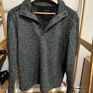 VAN HEUSAN CLASSIC FIT SIZE S QUARTER ZIP PULLOVER SWEATER